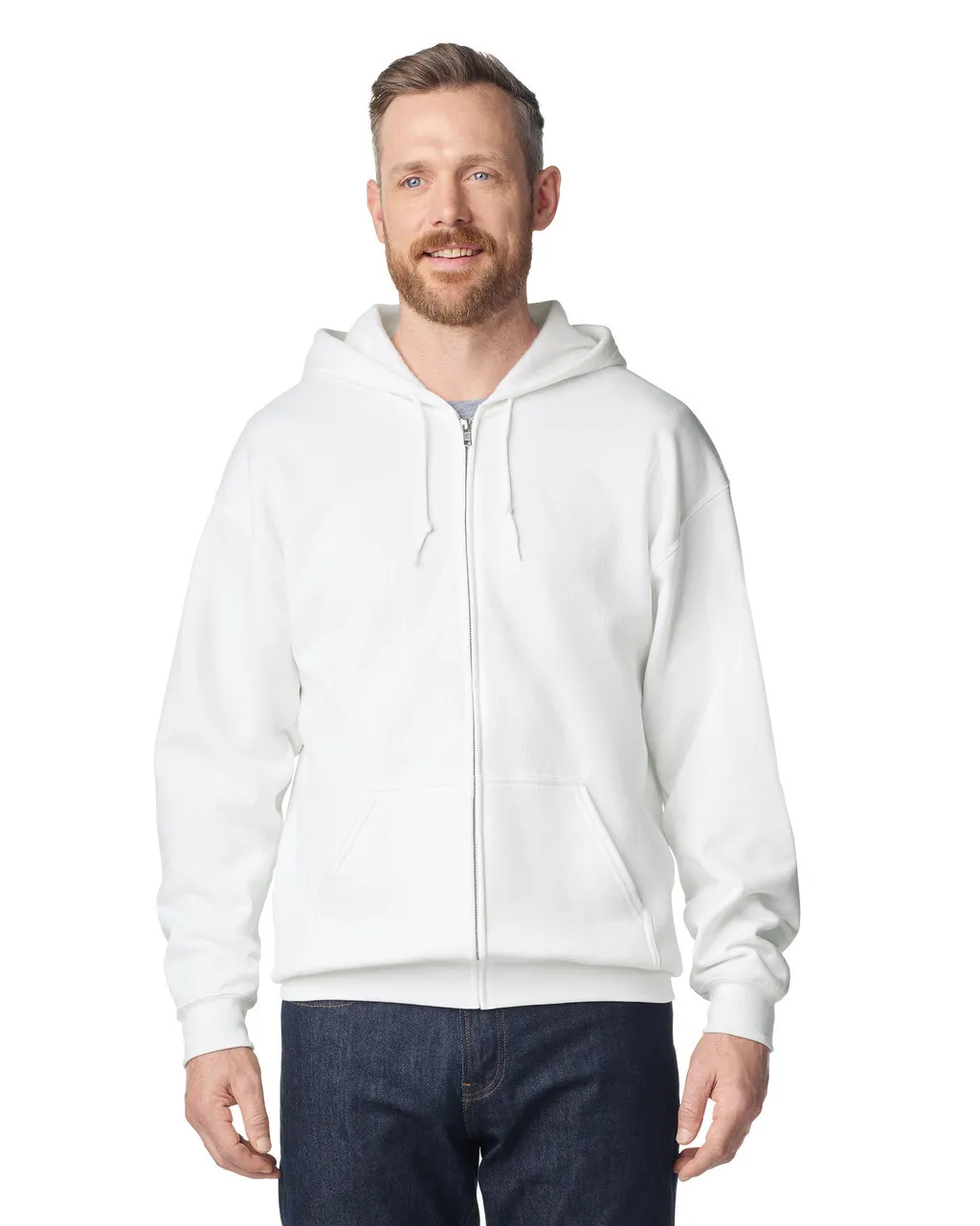 gildan（ギルダン）gl18600　8oz ヘビーブレンド フルジップパーカー、スウェット-image