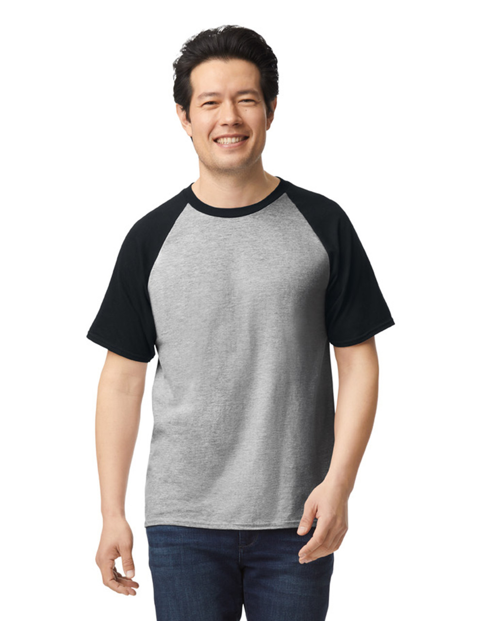 GILDAN（ギルダン）5.3ozプレミアムコットン　リンガーTシャツ　image