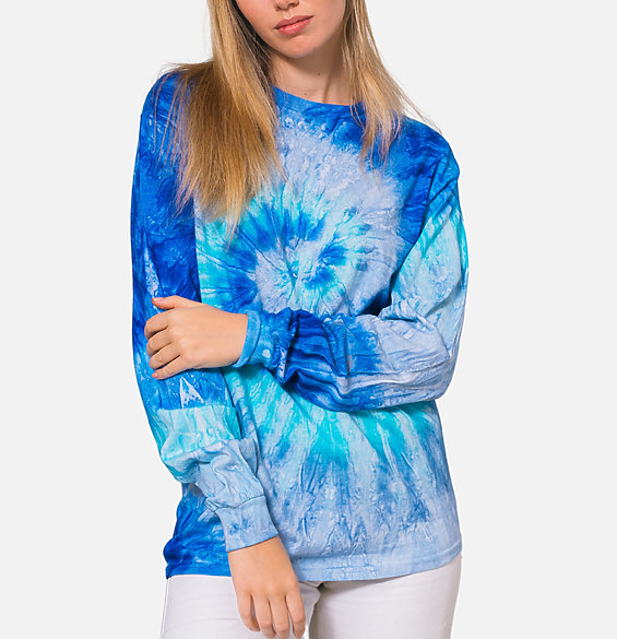 colortone（カラートーン）TD2000レインボー＆スパイダー長袖Ｔシャツ-image-1